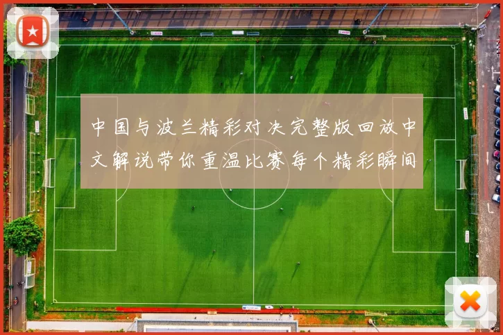 中国与波兰精彩对决完整版回放中文解说带你重温比赛每个精彩瞬间